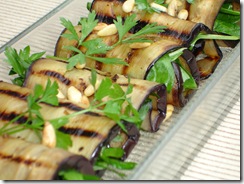 aubergines grillees légumes feta