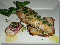 calamar grille