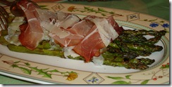 asperge grillee parmesan jambon
