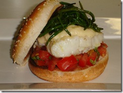burger cabillaud