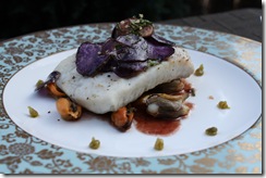 filet turbot bordelaise agrume toffee ciboulette