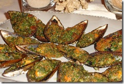 Moules farcies 2
