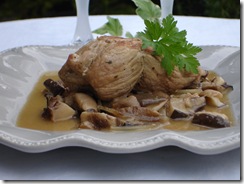 paupiette veau bolets