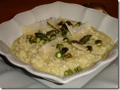 risotto asperges vertes