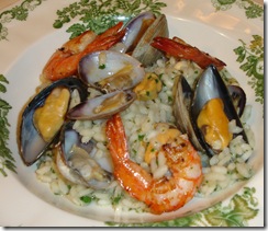 Risotto Fruits mer