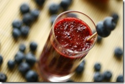 smoothie baies violet