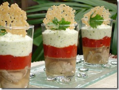 sot l y laisse gelee fondue tomate mousse courgette