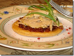 tarte oignon foie gras
