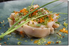 carpaccio d'espadon