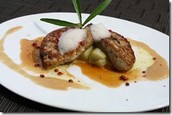 foie gras oie poele sable citron rhubarbe