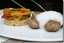 boulette de boeuf au parmesan