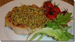 Cote veau pistache