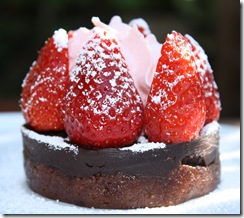 sable chocolat fraise