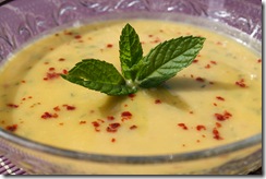 veloute glace lentille corail