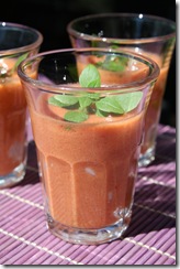 verrine gaspacho petoncle
