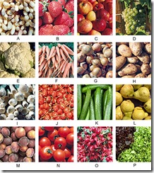 consommer produits saisons