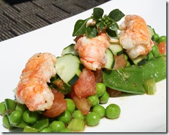 langoustine legumes 2