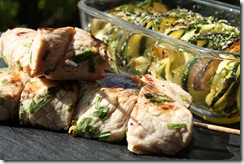 brochette veau estragon tian