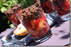 crumble chocolat melon