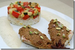 filet rouget panure pistache 2
