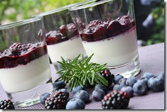 pana cotta baies vin