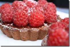 tartelette chocolat