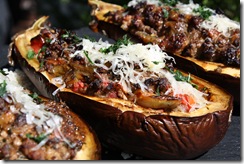 aubergines farcies grecques