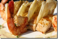 pintade gambas lait coco 1