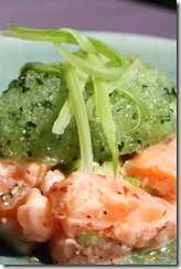 tartare saumon sorbet concombre 2