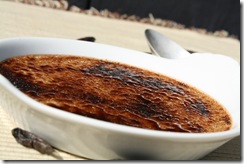 creme brulee chcocolat