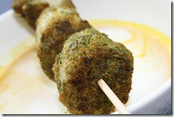 brochette st jacques persil