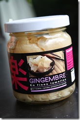 gingembre lamelles