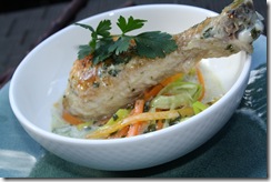 rammer chicken coconut ginger