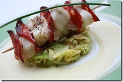 brochette lotte chorizo 1