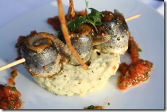 brochette sardine coriandre