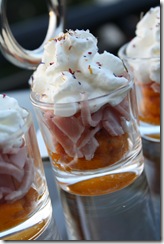 confit potimarron chantilly gorgonzola
