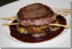 filet biche sauce cacao