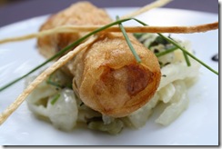 quenelle croustillante poisson