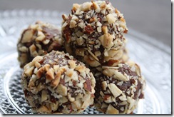truffes lait noisette