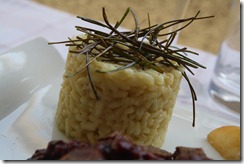 autruche framboise risotto citron