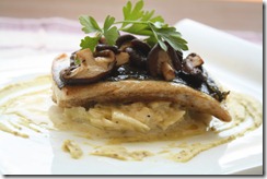 bar gratin poireau