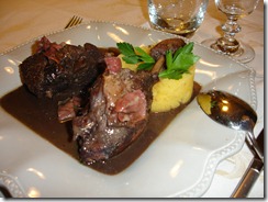 canard vin rouge