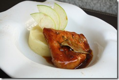veau confit miel