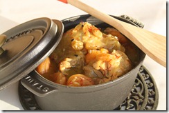 poulet mijote biere  safran 3