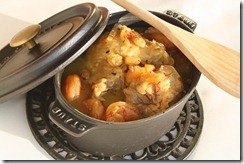 poulet mijote biere safran
