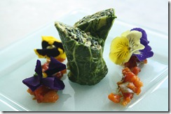 papillote epinard amande