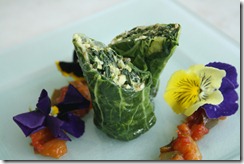 papillote epinard presentation