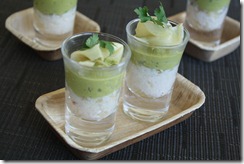 verrine crabe