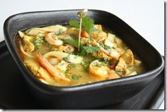 bouillon poulet gambas