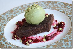 brownie glace avocat